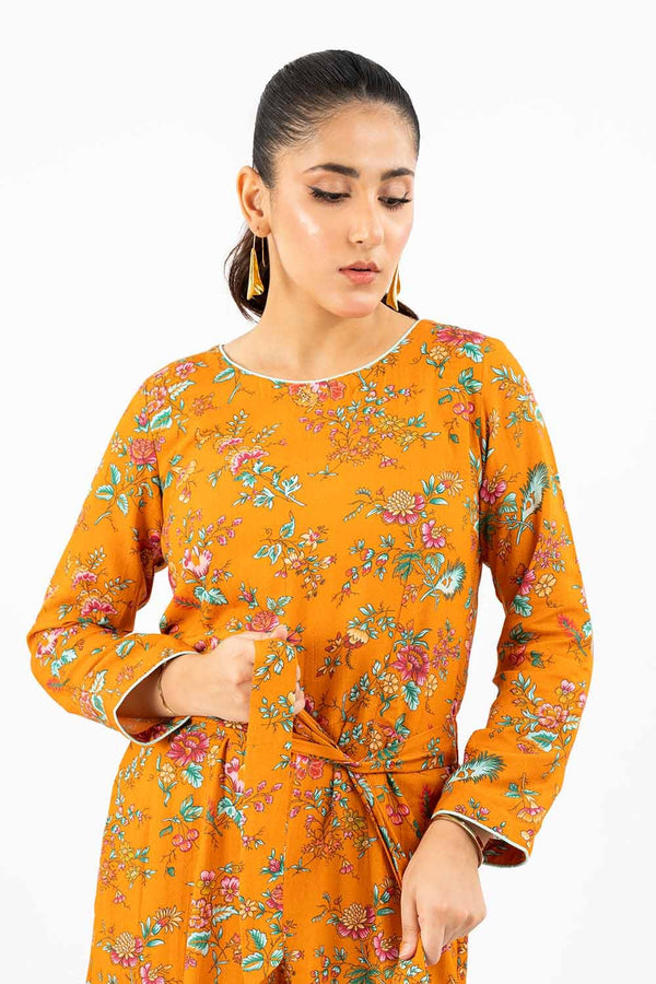 2 Piece Unstitched Printed Karandi Suit WNST-42018